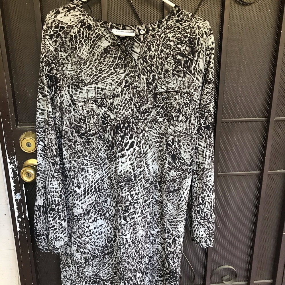 Print tunic top